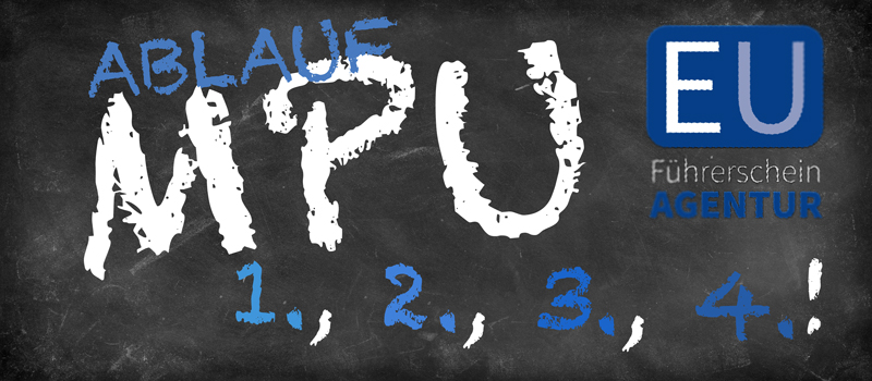MPU-Ablauf: Was umfasst der Termin? MPU-Ablauf umfasst 4 Teile