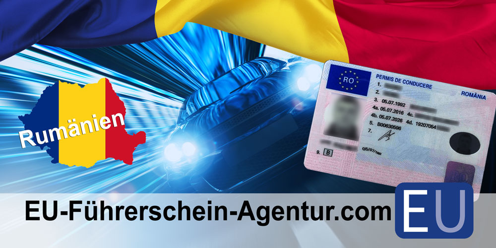 Machen Sie Ihren neuen EU-Führerschein in Rumänien! EU-Führerschein in Rumänien machen